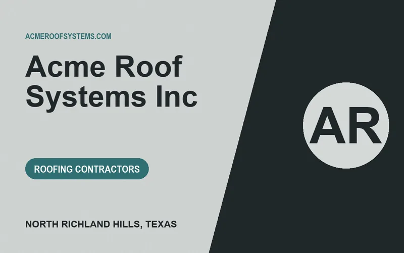 Acme Roof Systems Inc in North Richland Hills, Texas