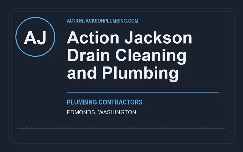 Action Jackson Drain Cleaning and Plumbing in Edmonds, Washington