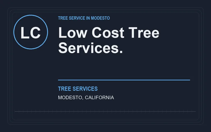 Low Cost Tree Services. in Modesto, California