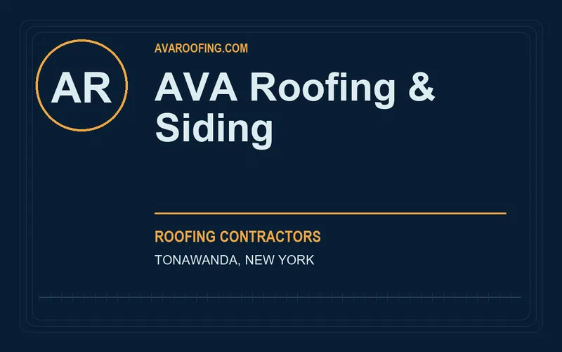 AVA Roofing & Siding in Tonawanda, New York