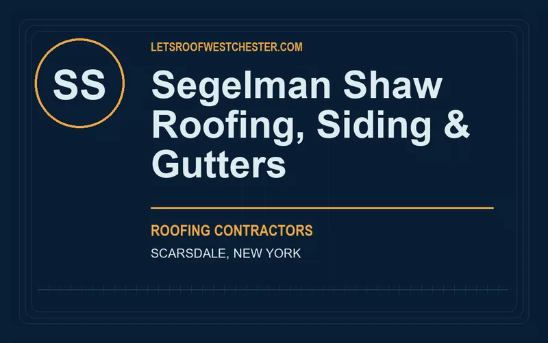 Segelman Shaw Roofing, Siding & Gutters in Scarsdale, New York