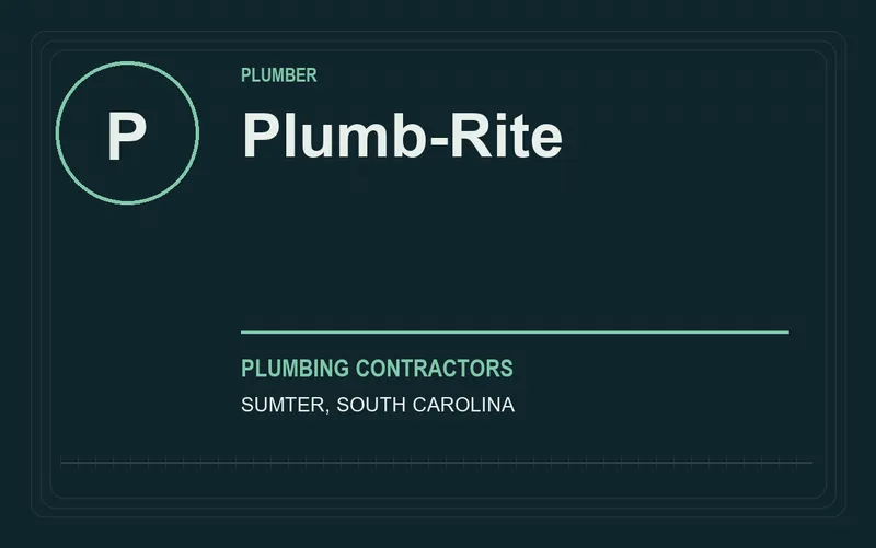 Plumb-Rite in Sumter, South Carolina