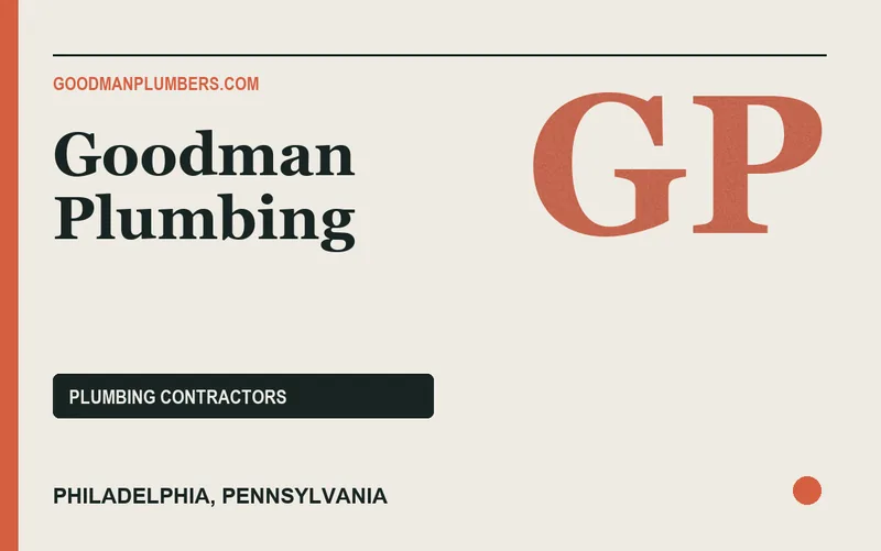 Goodman Plumbing in Philadelphia, Pennsylvania