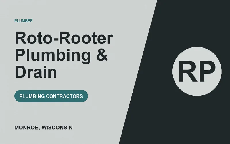 Roto-Rooter Plumbing & Drain in Monroe, Wisconsin