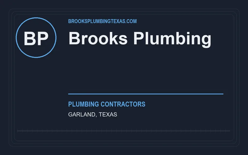Brooks Plumbing in Garland, Texas