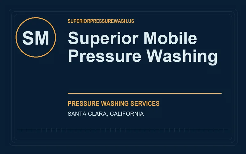 Superior Mobile Pressure Washing in Santa Clara, California