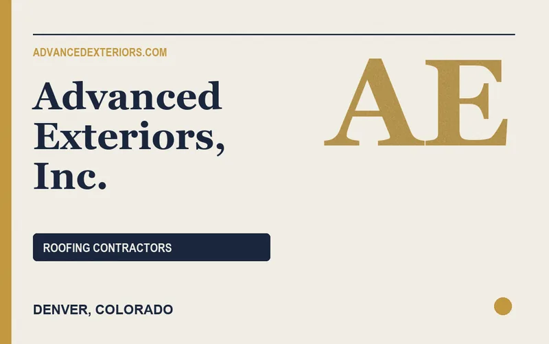 Advanced Exteriors, Inc. in Denver, Colorado