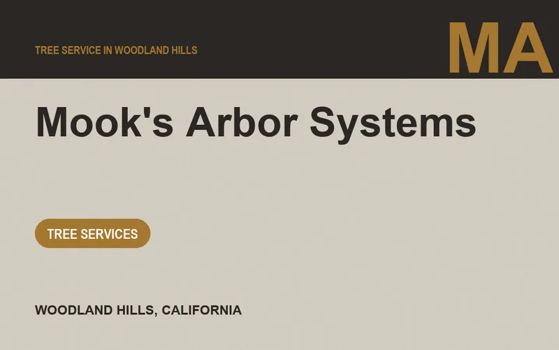 Mook's Arbor Systems in Woodland Hills, California