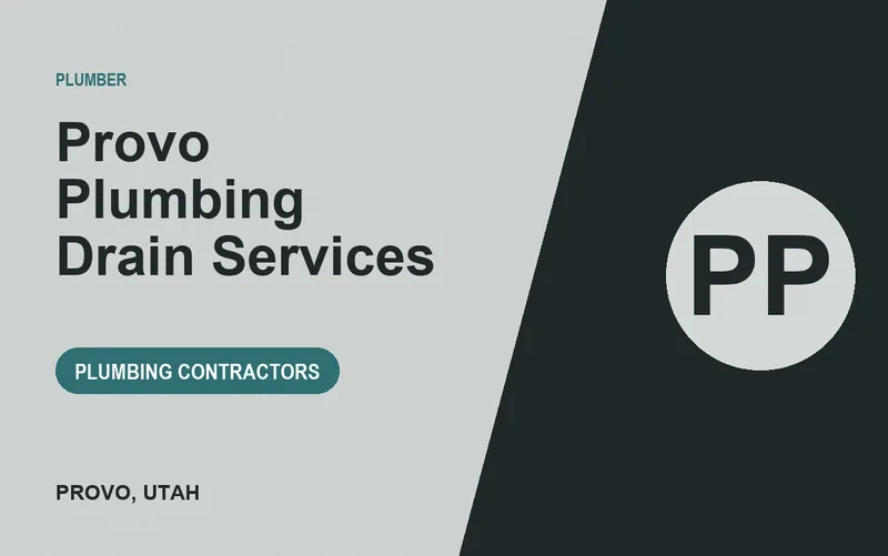 Provo Plumbing Drain Services in Provo, Utah