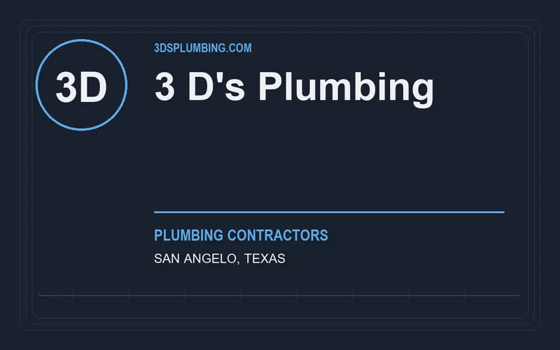 3 D's Plumbing in San Angelo, Texas