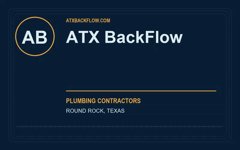 ATX BackFlow in Round Rock, Texas