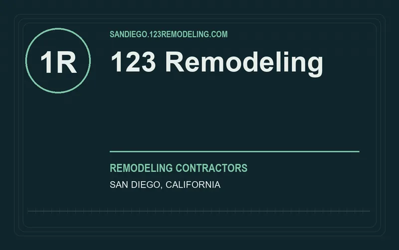 123 Remodeling in San Diego, California