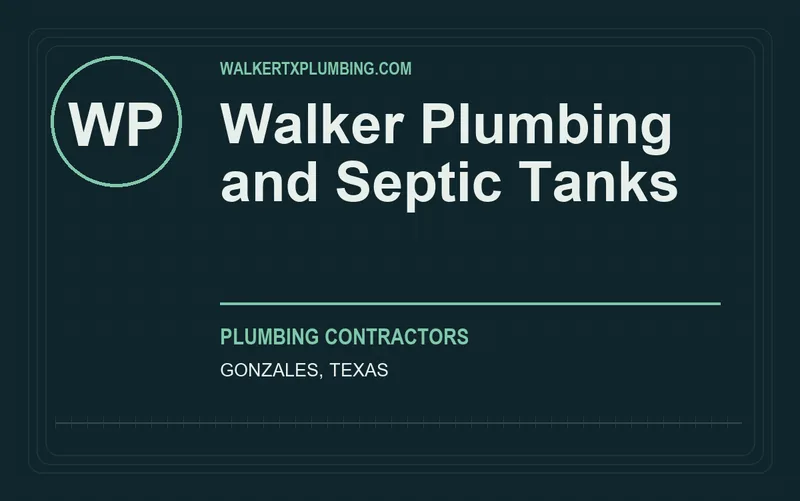 Walker Plumbing and Septic Tanks in Gonzales, Texas