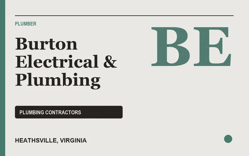 Burton Electrical & Plumbing in Heathsville, Virginia