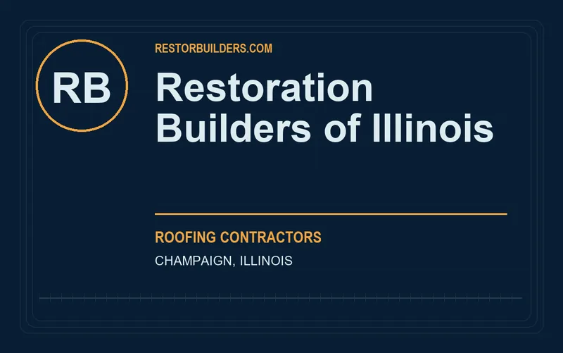 Restoration Builders of Illinois in Champaign, Illinois
