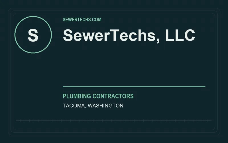 SewerTechs, LLC in Tacoma, Washington