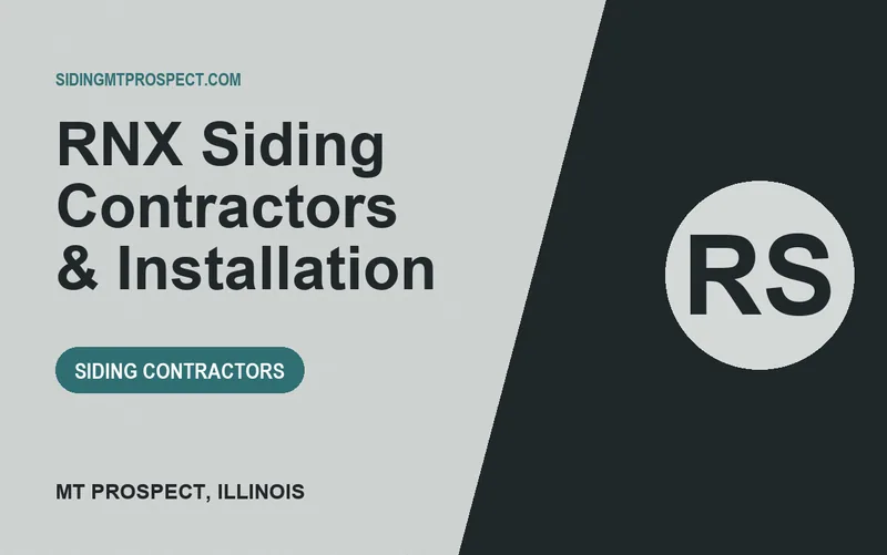 RNX Siding Contractors & Installation in Mt Prospect, Illinois