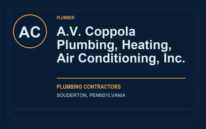 A.V. Coppola Plumbing, Heating, Air Conditioning, Inc. in Souderton, Pennsylvania