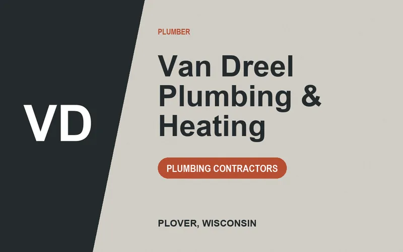 Van Dreel Plumbing & Heating in Plover, Wisconsin