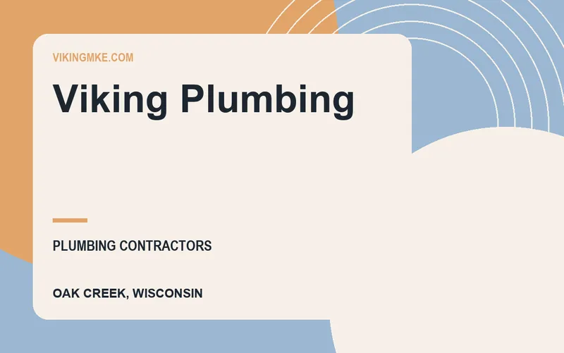 Viking Plumbing in Oak Creek, Wisconsin