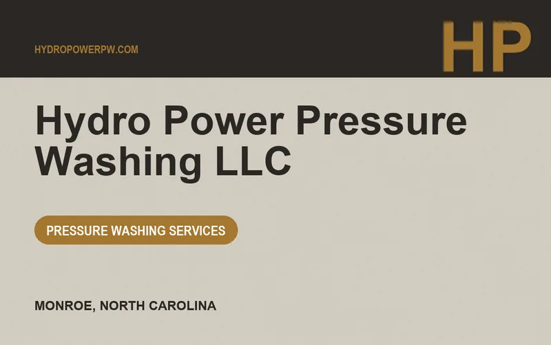Hydro Power Pressure Washing LLC in Monroe, North Carolina