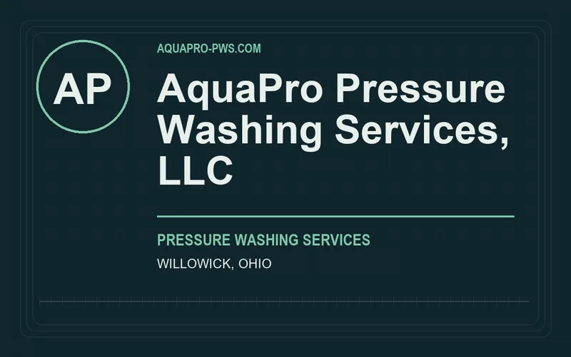 AquaPro Pressure Washing Services, LLC in Willowick, Ohio