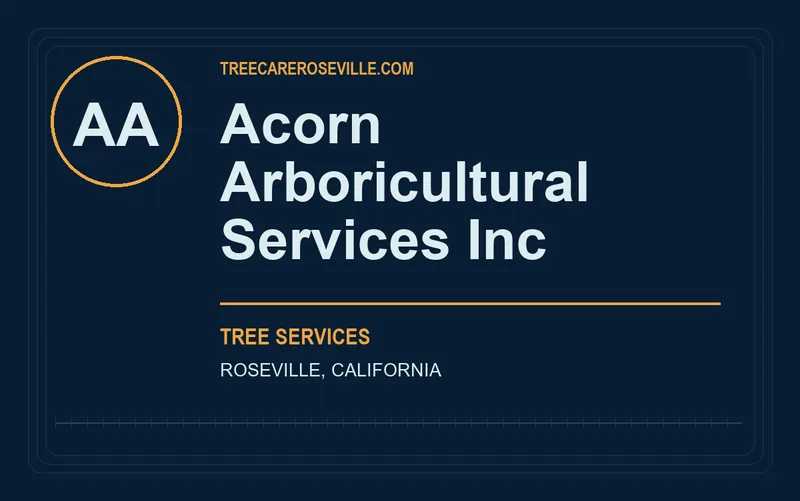 Acorn Arboricultural Services Inc in Roseville, California