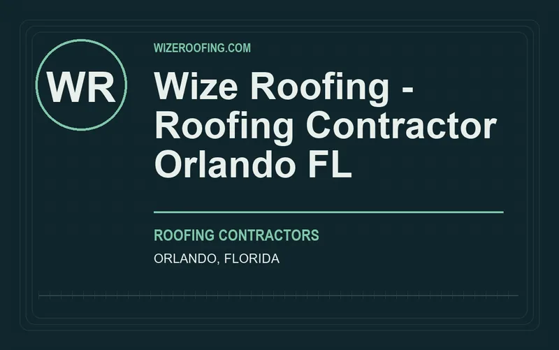 Wize Roofing - Roofing Contractor Orlando FL in Orlando, Florida