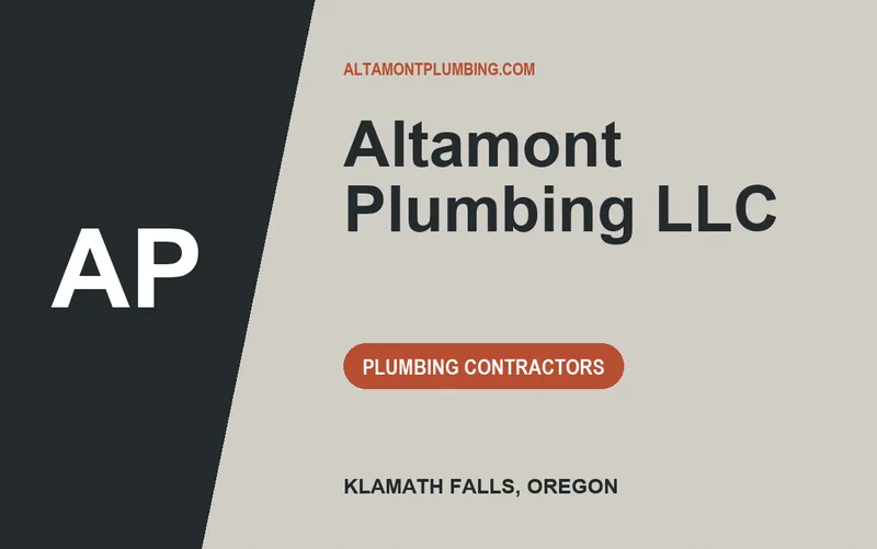 Altamont Plumbing LLC in Klamath Falls, Oregon