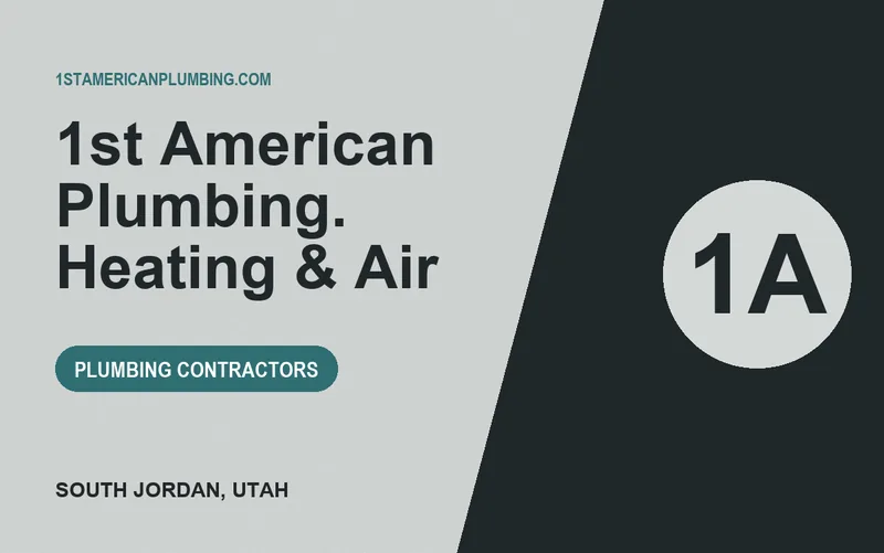 1st American Plumbing. Heating & Air in South Jordan, Utah