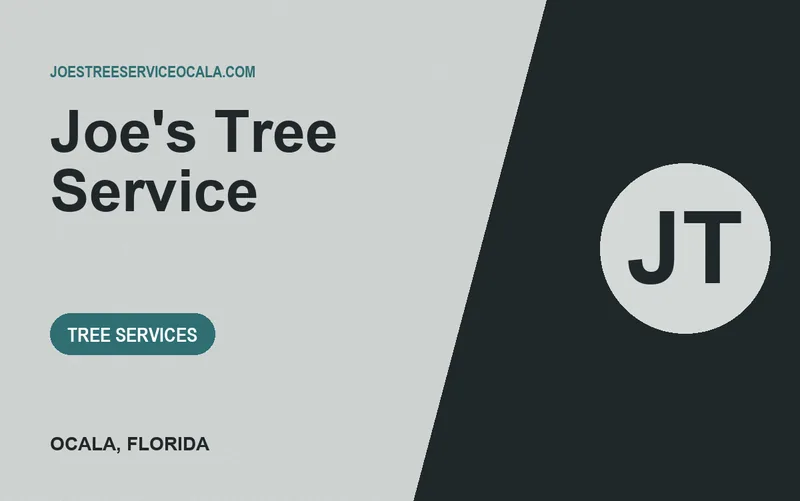 Joe's Tree Service in Ocala, Florida