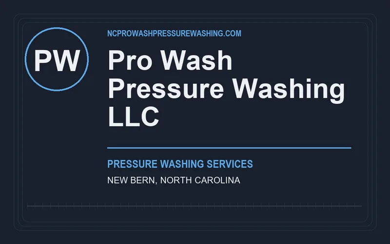 Pro Wash Pressure Washing LLC in New Bern, North Carolina