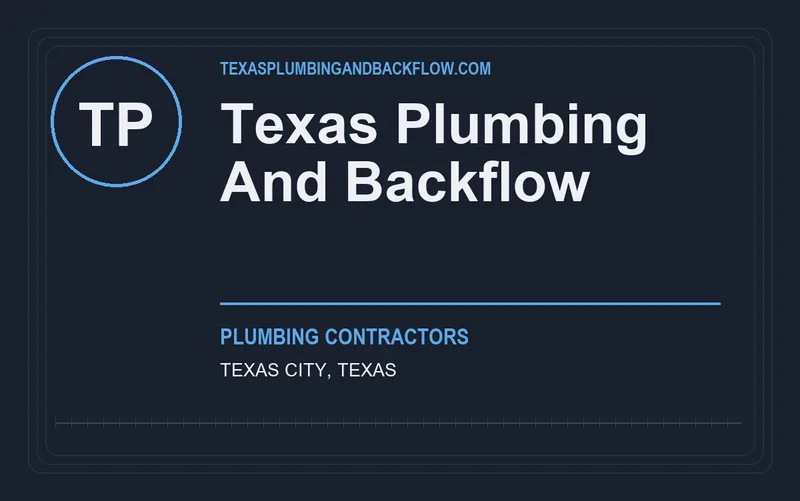 Texas Plumbing And Backflow in Texas City, Texas