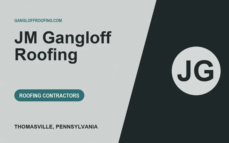 JM Gangloff Roofing in Thomasville, Pennsylvania