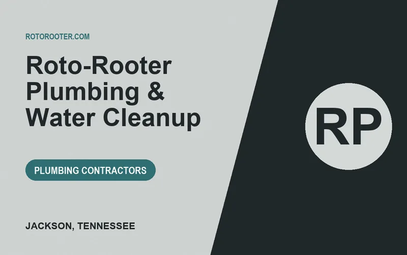 Roto-Rooter Plumbing & Water Cleanup in Jackson, Tennessee