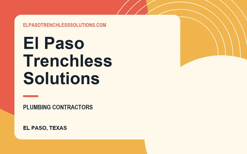 El Paso Trenchless Solutions in El Paso, Texas