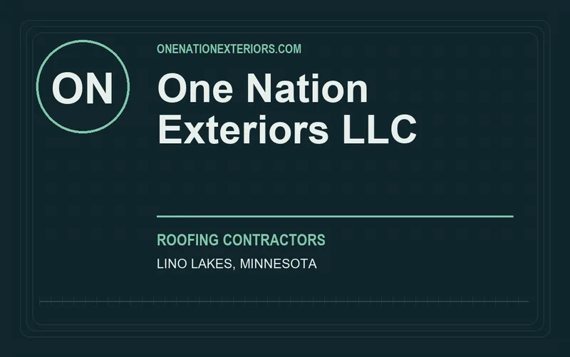One Nation Exteriors LLC in Lino Lakes, Minnesota
