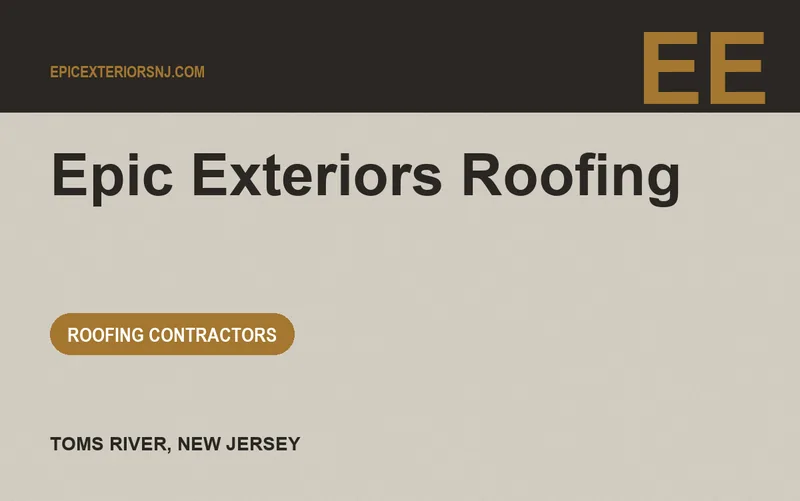 Epic Exteriors Roofing in Toms River, New Jersey