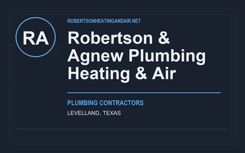 Robertson & Agnew Plumbing Heating & Air in Levelland, Texas