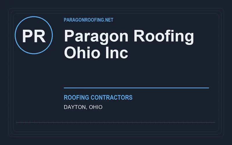 Paragon Roofing Ohio Inc in Dayton, Ohio