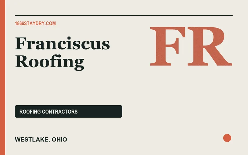 Franciscus Roofing in Westlake, Ohio