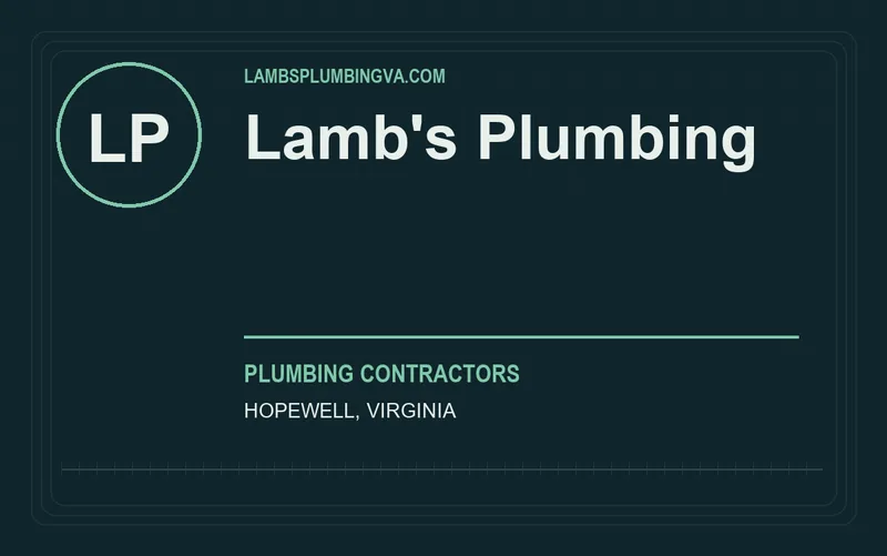 Lamb's Plumbing in Hopewell, Virginia