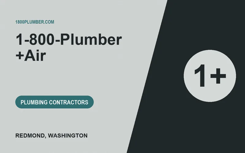 1-800-Plumber +Air in Redmond, Washington