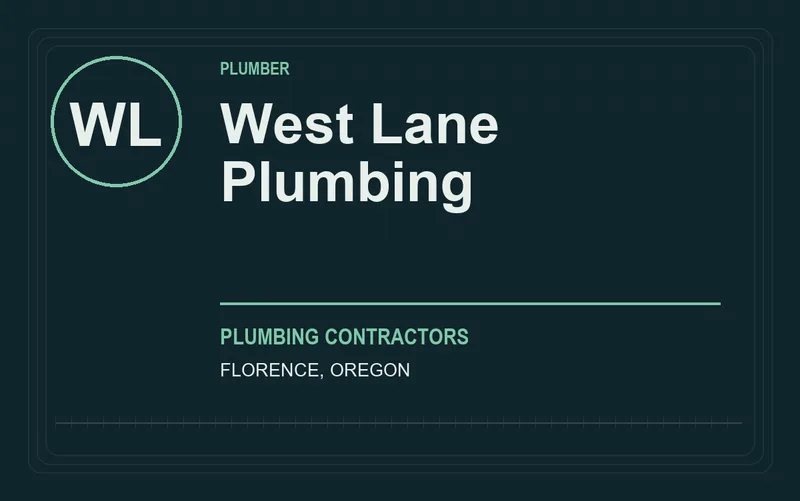 West Lane Plumbing in Florence, Oregon