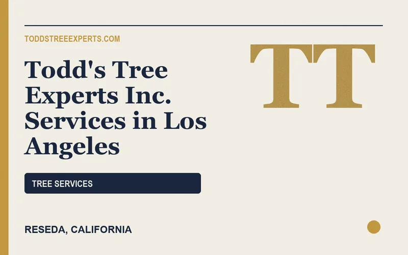 Todd's Tree Experts Inc. Services in Los Angeles in Reseda, California