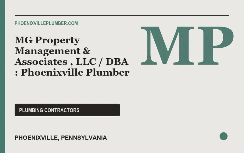 MG Property Management & Associates , LLC / DBA : Phoenixville Plumber in Phoenixville, Pennsylvania
