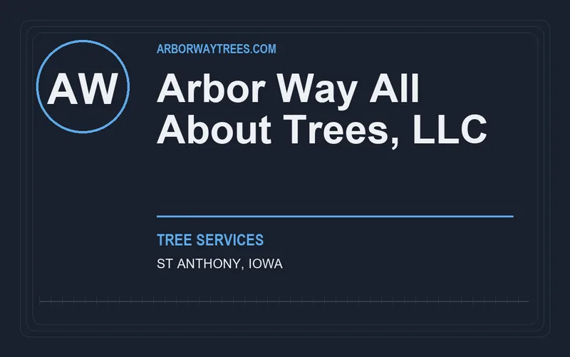 Arbor Way All About Trees, LLC in St Anthony, Iowa