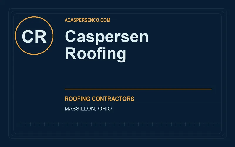 Caspersen Roofing in Massillon, Ohio