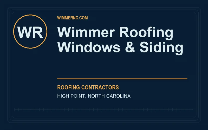 Wimmer Roofing Windows & Siding in High Point, North Carolina