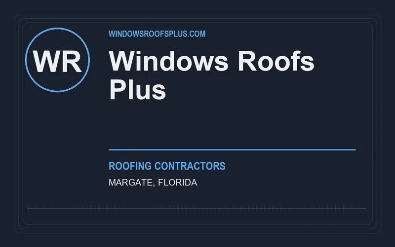 Windows Roofs Plus in Margate, Florida
